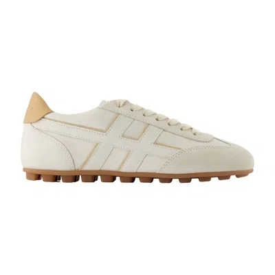 Hogan Women White Lace Up Sneakers, 3.5 Luxury Sneakers For Women Darveys