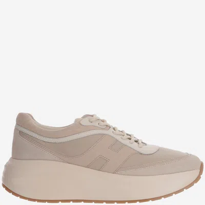 Hogan H696 Sneakers In Sand