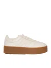 Hogan H698 Laced H Sneakers In Neutral
