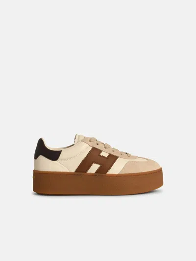 Hogan 'h698' White Leather Sneakers