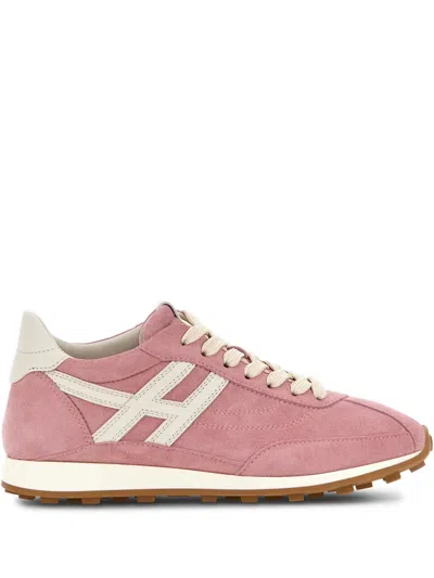 Hogan H699 Lace-up Fastening Sneakers In Multi