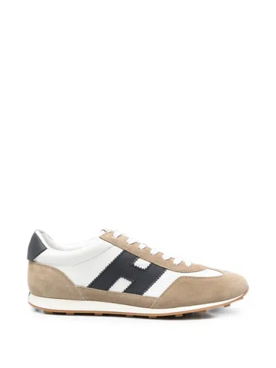 Hogan Contemporary Sneakers Lightweight Mixed Materials Design In Multi