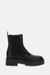 Hogan Elastic-panel Platform Chelsea Boots In Black