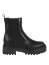 Hogan Elastic-panel Platform Chelsea Boots In Black