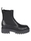 Hogan H700 Chelsea Boots In Black