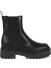 Hogan Elastic-panel Platform Chelsea Boots In Black
