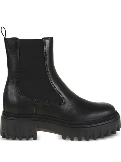 HOGAN HOGAN H700 LEATHER CHELSEA BOOTS