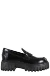 Hogan H700 Moccasin In Black