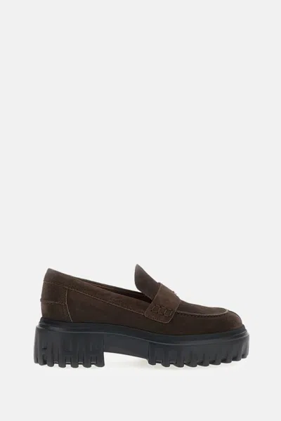 Hogan H700 Moccasin In Brown