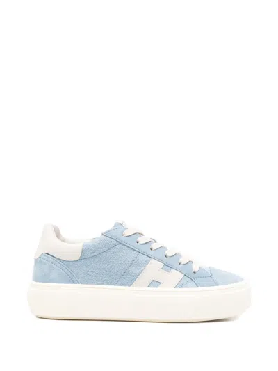 Hogan H705 Lace-up Sneakers In Blue