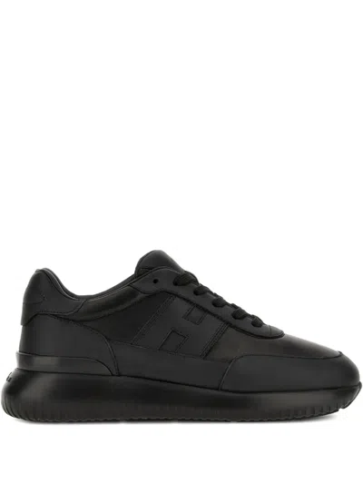 Hogan Man Chunky Sneakers In Black