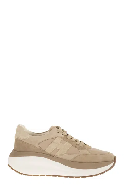 Hogan H714 Leather Sneakers In Multi