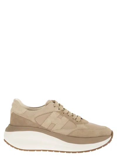 Hogan H714 - Trainers With H On The Side In Brown