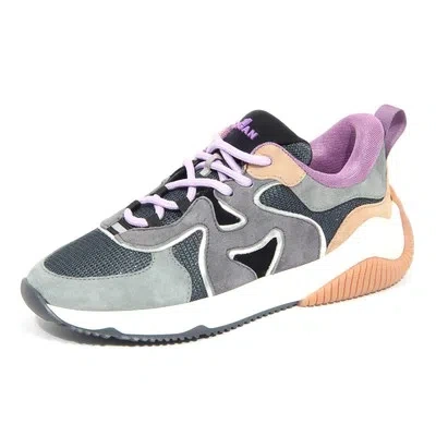 Pre-owned Hogan H8061 Sneaker Donna  H597 Woman Shoes In Silver