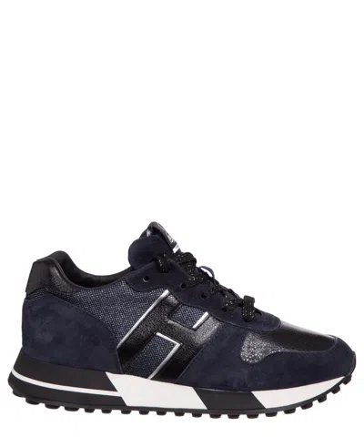 Hogan H86 Run Sneakers In Blue