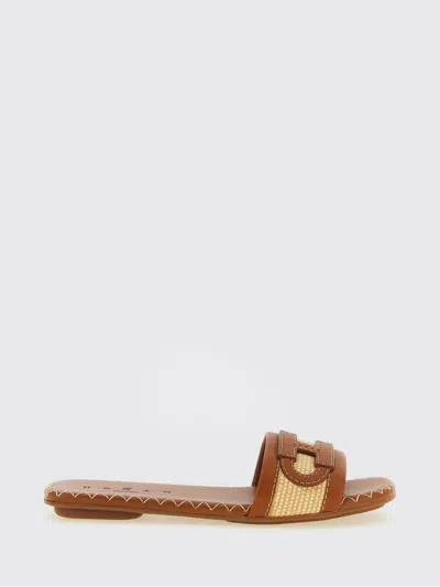 Hogan Heeled Sandal  Woman Color Brown