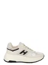 Hogan H669 Lace-up Leather Shoes In Neutrals