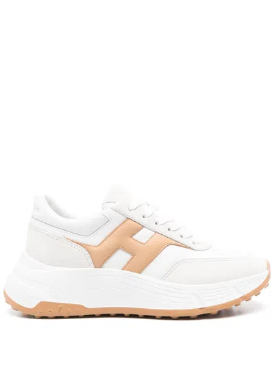 HOGAN HOGAN HI-FI LEATHER SNEAKERS