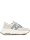 Hogan Chunky Sole Sneakers With Textured Outsole In White