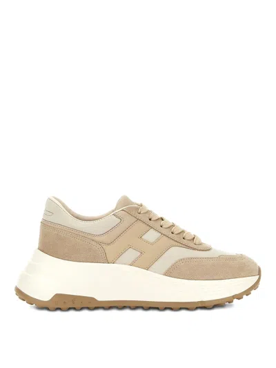HOGAN HI-FI LEATHER SNEAKERS