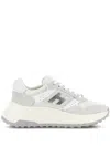 Hogan Low Top Sneakers With Suede And Leather In White