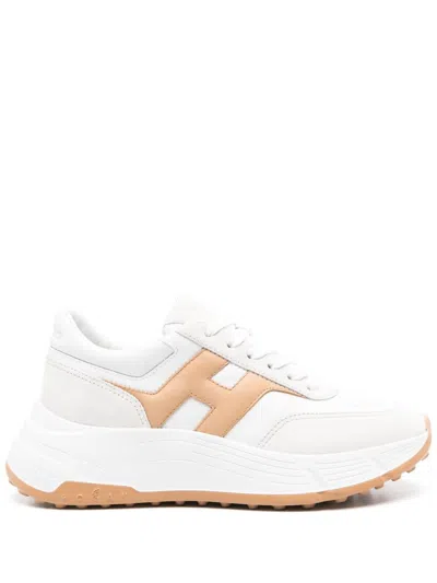 Hogan Hi-fi Leather Sneakers In White