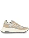Hogan Leather Sneakers With Chunky Rubber Sole