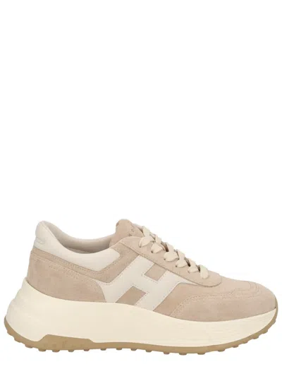 Hogan Hi-fi Sneaker In Neutral