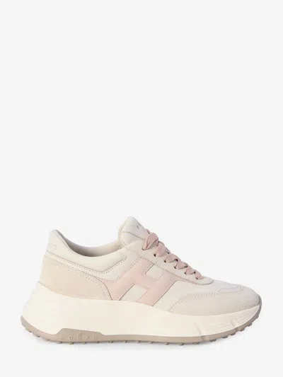 Hogan Hi Fi Sneakers In Ivory