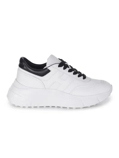 Hogan "hi Fi" Sneakers Made Of Leather. In White