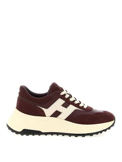 Hogan Hi-fi Sneakers In Red