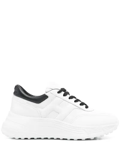 Hogan Hi-fi Sneakers In White