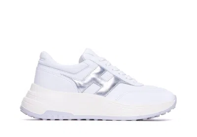 Hogan Hi-fi Sneakers In White
