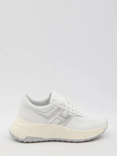 Hogan Hi-fi Sneakers In White