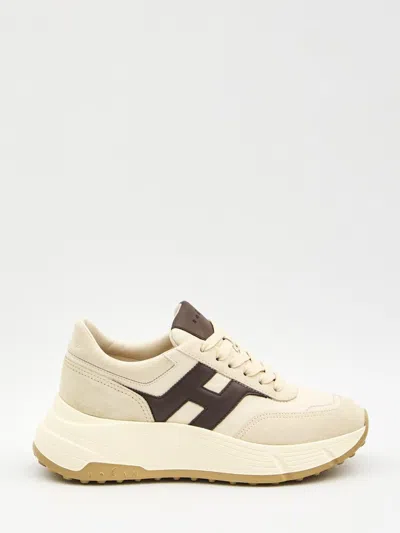 Hogan Hi-fi Sneakers In White