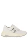 Hogan Hi-fi Trainers With Side H In White/silver