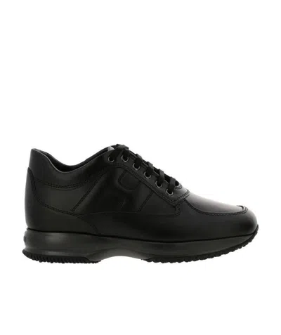 Hogan Hi-top Sneakers In Black