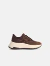 Hogan Sneakers Interactive In Brown
