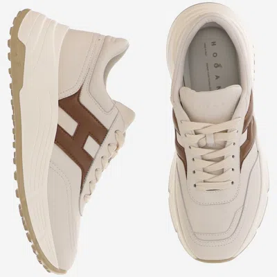 Hogan Hi Fi Sneakers In Neutral
