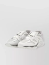 Hogan Allac Panelled Leather Sneakers In White