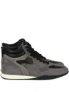 Hogan High-top Suede Sneakers In Multi