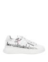 Hogan Hk Limited Edition Man Sneakers White Size 9 Leather In White
