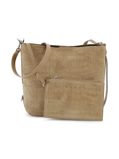 Hogan Hobo Bag In Brown