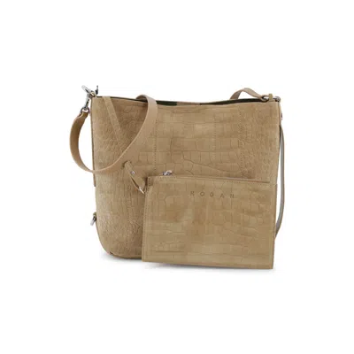 Hogan Hobo Bag In Brown