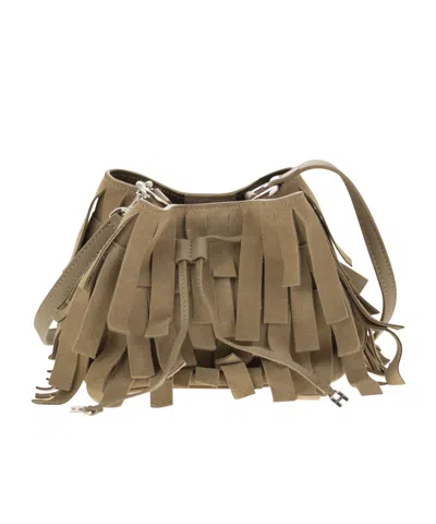 HOGAN HOGAN HOCKET FRANGE MINI BUCKET BAG
