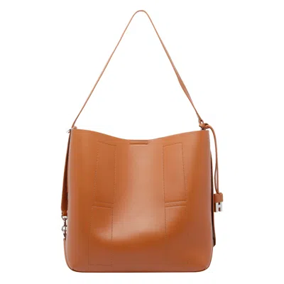 Hogan Hocket Hobo Bag In Brown