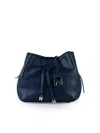 Hogan Hocket Leather Bucket Bag