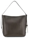 Hogan Brown Hocket Medium Hobo In Metallic