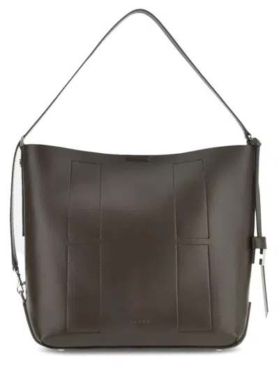 Hogan Hocket Medium Hobo Bag In Brown