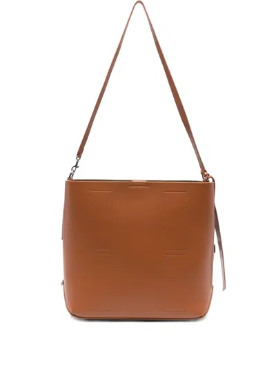 HOGAN HOGAN HOCKET MEDIUM LEATHER HOBO BAG